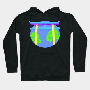 Cyber shrine Hoodie